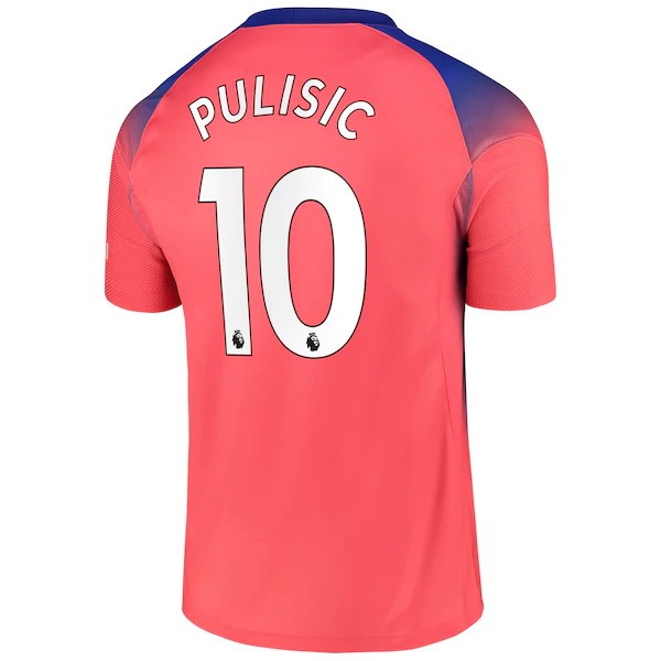 Maillot Football Chelsea NO.10 Pulisic Third 2020-21 Orange